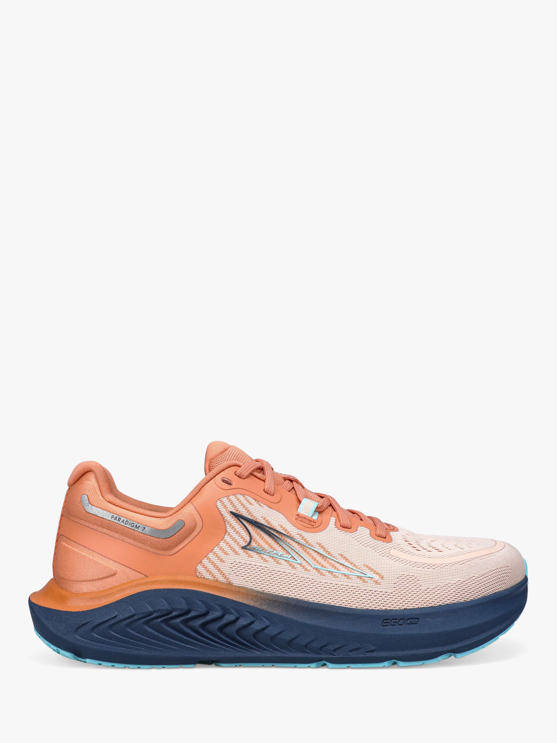 Altra Paradigm 7 Women's Running Shoes, Navy/Coral