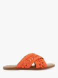 Dune Level Crochet Flat Sandals