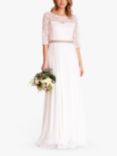 Alie Street Opal Silk Wedding Gown, Ivory