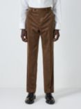 John Lewis Corduroy Regular Fit Trousers, Taupe
