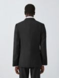 John Lewis Double Breasted Wool Regular Fit Dinner Jacket, Black