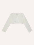 Monsoon Kids' Niamh Cardigan, Ivory