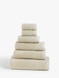 John Lewis Ultra Soft Cotton Towels, Linen