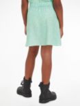 Calvin Klein Kids' Floral Mini Skirt, Green/Multi