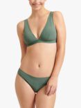 sloggi Shore Arienzo Triangle Bikini Top, Urban Green