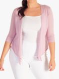 chesca Multiway Silk Linen Blend Cardigan