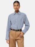 Jigsaw Cotton Poplin Stripe Shirt