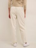KAFFE Sakura Slim Tailored Trousers, Antique White