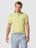 Rodd & Gunn Gunn Cotton Slim Fit Short Sleeve Polo Shirt, Limoncello
