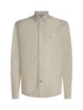 Tommy Hilfiger Pigment Dyed Long Sleeve Shirt, Stone
