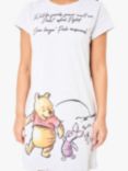 Brand Threads Winnie the Pooh Nighty, Light Grey