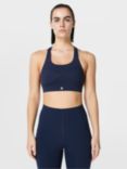 Sweaty Betty Power Medium Impact Sports Bra, Navy Blue