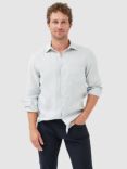 Rodd & Gunn Seaford Long Sleeve Slim Fit Linen Shirt, Vapour