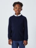 John Lewis Heirloom Collection Kids' Plain Cashmere Jumper