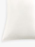 John Lewis Organic Mulberry Silk Standard Pillowcase, Bright White
