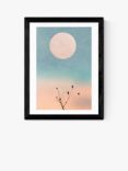 EAST END PRINTS Kubistika 'Waking Up Warm' Framed Print