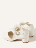 Monsoon Kids' Corsage Two-Part Heels, Ivory