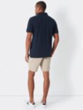 Crew Clothing Ocean Organic Cotton Pique Short Sleeve Polo Top