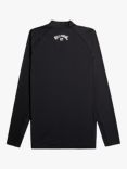 Billabong Long Sleeve Rash Vest, Black