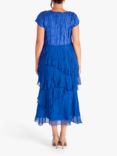 chesca Sapphire Crush Tiered Dress, Blue