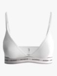 GUESS Carrie Triangle Bra, Pure White