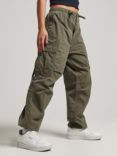 Superdry Parachute Grip Trousers, Olive Night