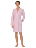 Lauren Ralph Lauren Knit Kimono Wrap Robe, Pink