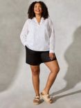 Live Unlimited Curve Plain Linen Shorts