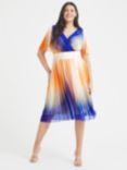 Scarlett & Jo Cleo Ombre Midi Dress, Multi, Multi