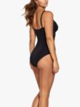 Panos Emporio Potenza Ruched Shaping Swimsuit, Black