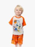 Fabric Flavours Paw Patrol Shortie Pyjamas, Orange