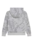 Timberland Kids' Camo Print Zip Through Hoodie, Grey