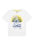 Timberland Kids' Ready to Explore Nature T-Shirt, White