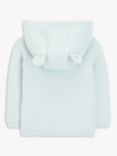 John Lewis Baby Hooded Cardigan, Light Blue