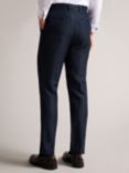 Ted Baker Lancet Slim Fit Wool Linen Trousers