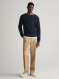 GANT Cotton Pique Crew Neck Jumper