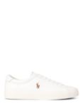 Polo Ralph Lauren Longwood Leather Trainers, White