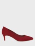 Hobbs Emma Suede Court Shoes, Red