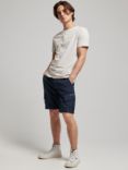 Superdry Organic Cotton Core Cargo Shorts, Eclipse Navy