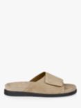 Silver Street London Ealing Suede Slippers, Sand