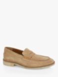 Silver Street London Morgan Suede Loafers, Sand