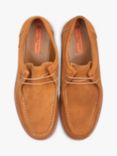 Silver Street London Sydney Suede Moccasin Boots, Tan