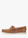 Sebago Dockside Portland Crazy Horse Suede Boat Shoes, Tan