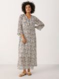 Part Two Polonia 3/4 Sleeve Dress, Multi