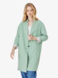 Noa Noa Emma Oversized Coat, Granite Green