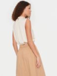 Saint Tropez Aileen Sleeveless Blouse, Creme