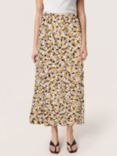 Soaked In Luxury Zaya Floral Maxi Skirt, Lentil/Multi, Lentil/Multi