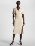 Tommy Hilfiger Polo Midi Dress, Classic Beige