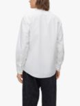 BOSS Relegant Regular Fit Garment Dyed Shirt, White