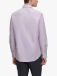 BOSS Joe Spread Regular Fit Spot Shirt, Bright Purple